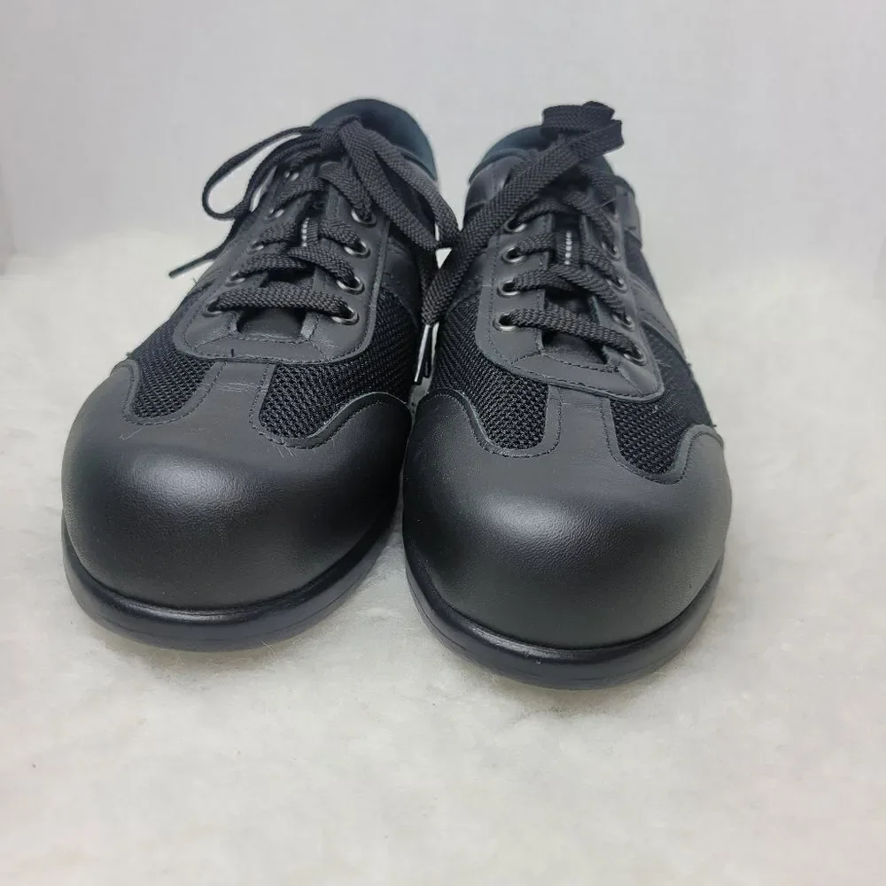 SAS Ft Mesh Black Walking Womens Casual Shoes Size 9.5